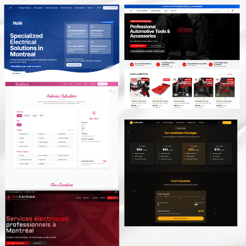Recent Website Refreshes case study